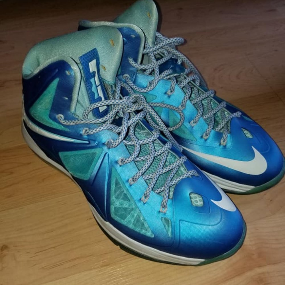 Lebron 10+ Sport Pack 'Blue Diamond' - 542244-400
